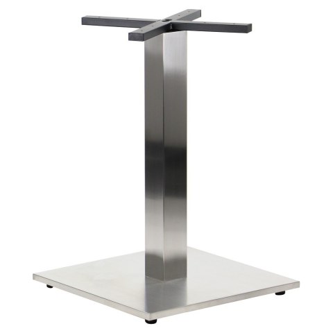 PODSTAWA STOLIKA SH-2002-2/S szczotkowana - 50x50 cm - kwadratowa PODSTAWA STOLIKA SH-2002-2/S szczotkowana - 50x50 cm - kwadratowa