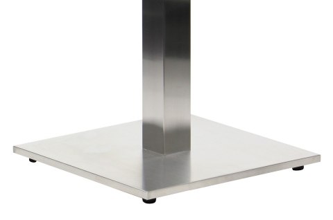 PODSTAWA STOLIKA SH-2002-2/S szczotkowana - 50x50 cm - kwadratowa PODSTAWA STOLIKA SH-2002-2/S szczotkowana - 50x50 cm - kwadratowa