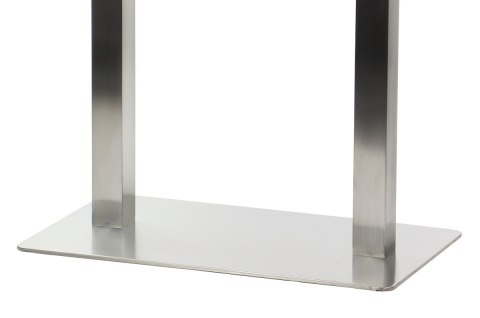 PODSTAWA STOLIKA SH-3003-1/S/6 szczotkowana - 70x40 cm prostokątna z dwiema nogami PODSTAWA STOLIKA SH-3003-1/S/6 szczotkowana - 70x40 cm prostokątna z dwiema nogami