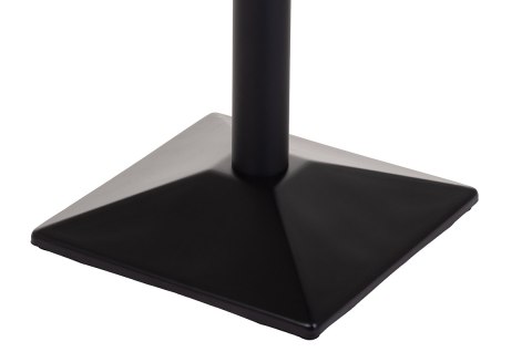 PODSTAWA STOLIKA SH-4002-6/B - 44,5x44,5 cm - czarna kwadratowa PODSTAWA STOLIKA SH-4002-6/B - 44,5x44,5 cm - czarna kwadratowa