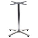 PODSTAWA STOLIKA SH-7102/A alu / stal nierdzewna - 63x63 cm - regulowane stopki PODSTAWA STOLIKA SH-7102/A alu / stal nierdzewna - 63x63 cm - regulowane stopki