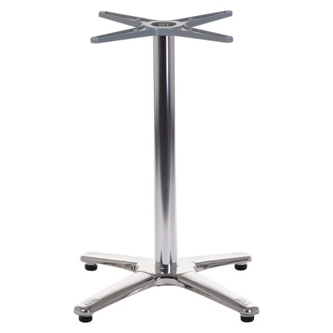 PODSTAWA STOLIKA SH-7102/A alu / stal nierdzewna - 63x63 cm - regulowane stopki PODSTAWA STOLIKA SH-7102/A alu / stal nierdzewna - 63x63 cm - regulowane stopki