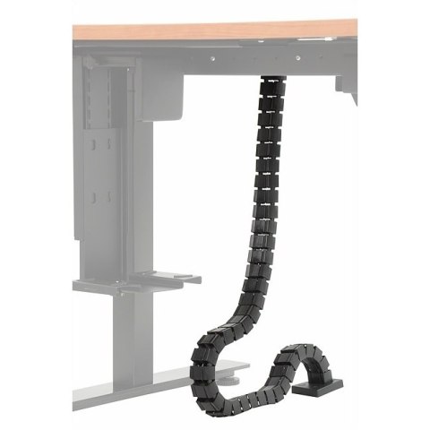 PIONOWY KANAŁ KABLOWY ST-KPI-01 - Czarny - 125 cm PIONOWY KANAŁ KABLOWY ST-KPI-01 - Czarny - 125 cm