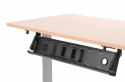 POZIOMY KANAŁ KABLOWY ST-KPZ-01 - Czarny - 80 cm POZIOMY KANAŁ KABLOWY ST-KPZ-01 - Czarny - 80 cm