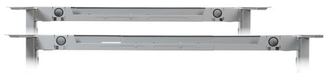 Stelaż do biurka STL-01 z rozsuwaną belką - Aluminium - z kanałem kablowym Stelaż do biurka STL-01 z rozsuwaną belką - Aluminium - z kanałem kablowym