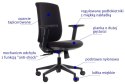 Fotel obrotowy ZN-605-B tk.30 czarny - krzesło biurowe do biurka - TILT Fotel obrotowy ZN-605-B tk.30 czarny - krzesło biurowe do biurka - TILT
