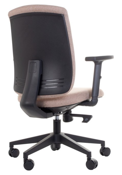 Fotel obrotowy ZN-605-B tk.6 beżowy - krzesło biurowe do biurka - TILT Fotel obrotowy ZN-605-B tk.6 beżowy - krzesło biurowe do biurka - TILT