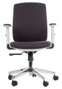 Fotel obrotowy ZN-605-W tk.26 brąz - krzesło biurowe do biurka - TILT Fotel obrotowy ZN-605-W tk.26 brąz - krzesło biurowe do biurka - TILT