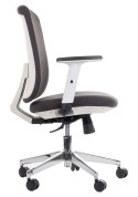 Fotel obrotowy ZN-605-W tk.26 brąz - krzesło biurowe do biurka - TILT Fotel obrotowy ZN-605-W tk.26 brąz - krzesło biurowe do biurka - TILT