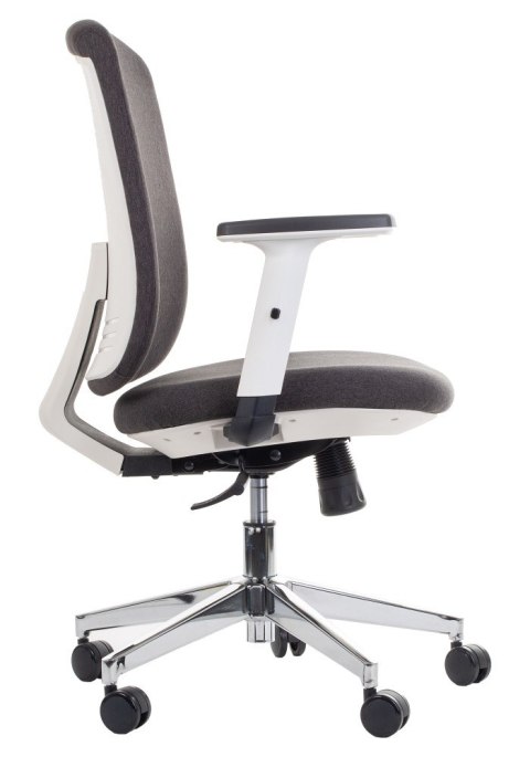 Fotel obrotowy ZN-605-W tk.26 brąz - krzesło biurowe do biurka - TILT Fotel obrotowy ZN-605-W tk.26 brąz - krzesło biurowe do biurka - TILT