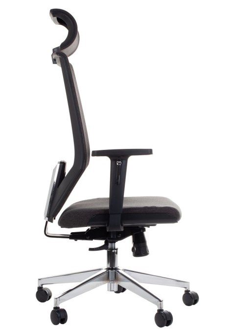 Fotel obrotowy ZN-805-C tk.26 brąz - krzesło biurowe do biurka - TILT, ZAGŁÓWEK Fotel obrotowy ZN-805-C tk.26 brąz - krzesło biurowe do biurka - TILT, ZAGŁÓWEK