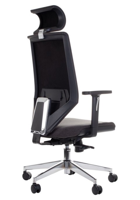 Fotel obrotowy ZN-805-C tk.26 brąz - krzesło biurowe do biurka - TILT, ZAGŁÓWEK Fotel obrotowy ZN-805-C tk.26 brąz - krzesło biurowe do biurka - TILT, ZAGŁÓWEK