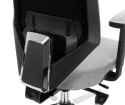 Fotel obrotowy ZN-805-C tk.26 brąz - krzesło biurowe do biurka - TILT, ZAGŁÓWEK