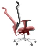 Fotel obrotowy ZN-805-C tk.26 brąz - krzesło biurowe do biurka - TILT, ZAGŁÓWEK Fotel obrotowy ZN-805-C tk.26 brąz - krzesło biurowe do biurka - TILT, ZAGŁÓWEK