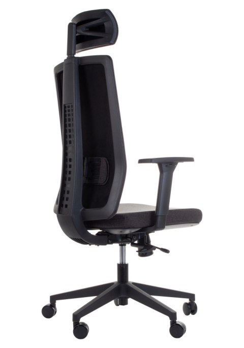 Fotel obrotowy ZN-807-B tk.26 brąz - krzesło biurowe do biurka - TILT, ZAGŁÓWEK Fotel obrotowy ZN-807-B tk.26 brąz - krzesło biurowe do biurka - TILT, ZAGŁÓWEK