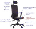 Fotel obrotowy ZN-807-B tk.26 brąz - krzesło biurowe do biurka - TILT, ZAGŁÓWEK Fotel obrotowy ZN-807-B tk.26 brąz - krzesło biurowe do biurka - TILT, ZAGŁÓWEK