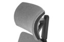 Fotel obrotowy ZN-807-B tk.26 brąz - krzesło biurowe do biurka - TILT, ZAGŁÓWEK Fotel obrotowy ZN-807-B tk.26 brąz - krzesło biurowe do biurka - TILT, ZAGŁÓWEK