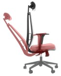 Fotel obrotowy ZN-807-B tk.26 brąz - krzesło biurowe do biurka - TILT, ZAGŁÓWEK Fotel obrotowy ZN-807-B tk.26 brąz - krzesło biurowe do biurka - TILT, ZAGŁÓWEK