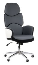 Fotel obrotowy szary BEDFORD tk. 206/54/W - krzesło biurowe do biurka - TILT Fotel obrotowy szary BEDFORD tk. 206/54/W - krzesło biurowe do biurka - TILT