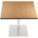 Blat do stolika 900x900x25 mm PCV 2 mm BUK - płyta laminowana / PCV