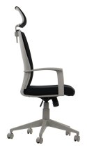 Fotel obrotowy CLAYTON tk. 54 czarny - krzesło biurowe do biurka - TILT, ZAGŁÓWEK Fotel obrotowy CLAYTON tk. 54 czarny - krzesło biurowe do biurka - TILT, ZAGŁÓWEK