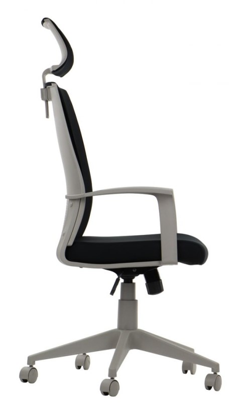 Fotel obrotowy CLAYTON tk. 54 czarny - krzesło biurowe do biurka - TILT, ZAGŁÓWEK Fotel obrotowy CLAYTON tk. 54 czarny - krzesło biurowe do biurka - TILT, ZAGŁÓWEK