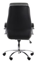 Fotel obrotowy CLIFTON tk. A45/PU szary - krzesło biurowe do biurka - TILT Fotel obrotowy CLIFTON tk. A45/PU szary - krzesło biurowe do biurka - TILT