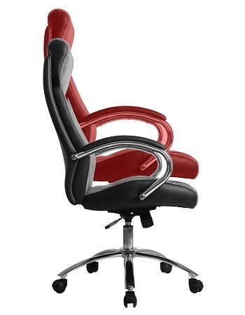 Fotel obrotowy CLIFTON tk. A45/PU szary - krzesło biurowe do biurka - TILT Fotel obrotowy CLIFTON tk. A45/PU szary - krzesło biurowe do biurka - TILT