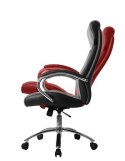 Fotel obrotowy CLIFTON tk. A45/PU szary - krzesło biurowe do biurka - TILT Fotel obrotowy CLIFTON tk. A45/PU szary - krzesło biurowe do biurka - TILT
