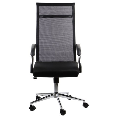 Fotel obrotowy DEXTER czarny - krzesło biurowe do biurka - TILT Fotel obrotowy DEXTER czarny - krzesło biurowe do biurka - TILT