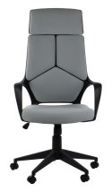 Fotel obrotowy szary FULTON tk. 53 - krzesło biurowe do biurka SZARE - TILT