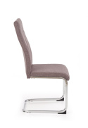 Halmar K370 krzesło ciemny popiel tkanina /chrom Halmar K370 krzesło ciemny popiel tkanina /chrom