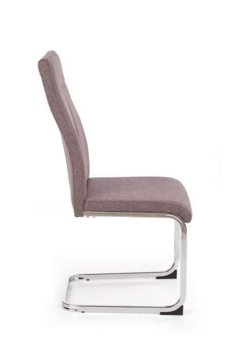 Halmar K370 krzesło ciemny popiel tkanina /chrom Halmar K370 krzesło ciemny popiel tkanina /chrom