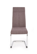 Halmar K370 krzesło ciemny popiel tkanina /chrom Halmar K370 krzesło ciemny popiel tkanina /chrom