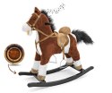 Milly Mally Koń Konik na biegunach Mustang ciemny brąz rusza pyskiem i ogonem interaktywne uszko 18m+ Milly Mally Koń Konik na biegunach Mustang ciemny brąz rusza pyskiem i ogonem interaktywne uszko 18m+