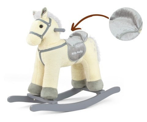 Milly Mally Koń Konik na biegunach PePe Beige Milly Mally Koń Konik na biegunach PePe Beige
