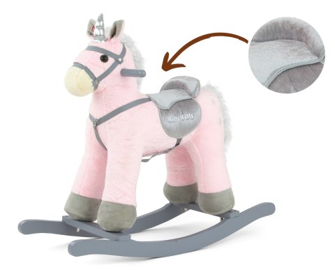 Milly Mally Koń Konik na biegunach PePe Pink Milly Mally Koń Konik na biegunach PePe Pink