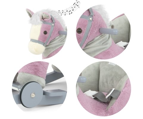 Milly Mally Koń Konik na biegunach Polly Violet Milly Mally Koń Konik na biegunach Polly Violet