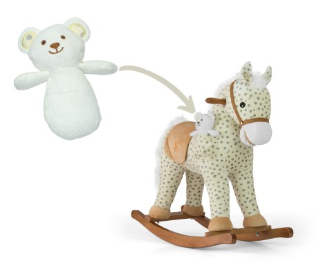 Milly Mally Koń Konik na biegunach Pony Gray Dot rusza pyskiem i ogonem wydaje realistyczne odgłosy Miś w zestawie 18 m+ Milly Mally Koń Konik na biegunach Pony Gray Dot rusza pyskiem i ogonem wydaje realistyczne odgłosy Miś w zestawie 18 m+