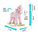 Milly Mally Koń Pony Konik na biegunach Pink Różowy rusza pyskiem i ogonem wydaje realistyczne odgłosy Miś w zestawie 18 m+ Milly Mally Koń Pony Konik na biegunach Pink Różowy rusza pyskiem i ogonem wydaje realistyczne odgłosy Miś w zestawie 18 m+