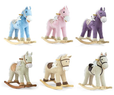 Milly Mally Koń Pony Konik na biegunach Pink Różowy rusza pyskiem i ogonem wydaje realistyczne odgłosy Miś w zestawie 18 m+ Milly Mally Koń Pony Konik na biegunach Pink Różowy rusza pyskiem i ogonem wydaje realistyczne odgłosy Miś w zestawie 18 m+