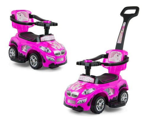 Milly Mally Pojazd Happy Pink Milly Mally Pojazd Happy Pink