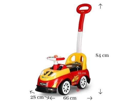 Milly Mally Pojazd Bravo Racing Milly Mally Pojazd Bravo Racing