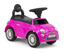 Milly Mally Pojazd Fiat 500 Pink Różowy jeździk auto dźwięki schowek realistyczny wygląd zabezpieczenie przed wywróceniem Milly Mally Pojazd Fiat 500 Pink Różowy jeździk auto dźwięki schowek realistyczny wygląd zabezpieczenie przed wywróceniem