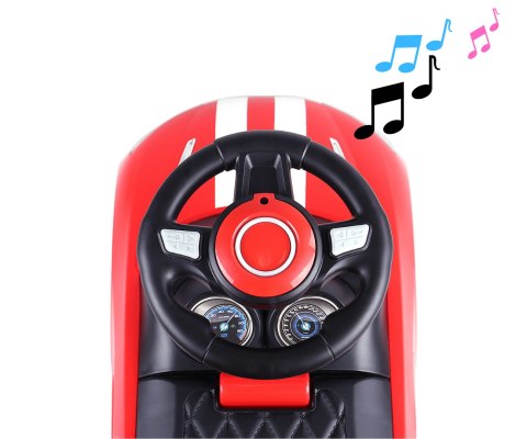 Milly Mally Pojazd Racer Black Milly Mally Pojazd Racer Black