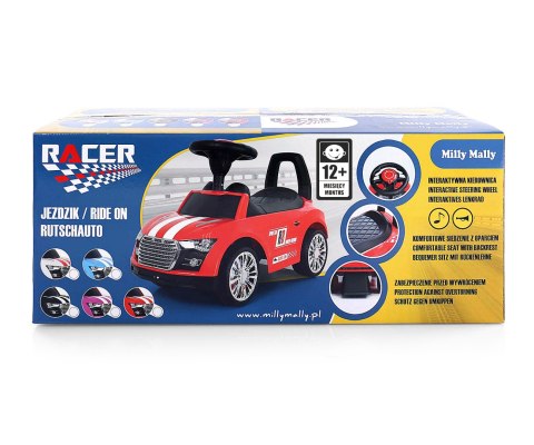 Milly Mally Pojazd Racer Black Milly Mally Pojazd Racer Black