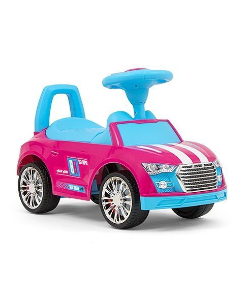 Milly Mally Pojazd Racer Pink-Blue Milly Mally Pojazd Racer Pink-Blue