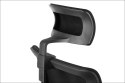 Fotel obrotowy RIVERTON F/H/AL - różne kolory - czarny-szary - krzesło biurowe do biurka - TILT, ZAGŁÓWEK