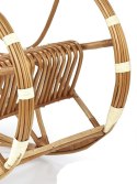 Halmar ROCCO fotel wiklinowy bujany, kolor: naturalny Halmar ROCCO fotel wiklinowy bujany, kolor: naturalny