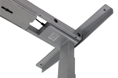 STELAŻ Z ELEKTRYCZNĄ REGULACJĄ WYSOKOŚCI UT04-2T/A aluminium, dwusilnikowy STELAŻ Z ELEKTRYCZNĄ REGULACJĄ WYSOKOŚCI UT04-2T/A aluminium, dwusilnikowy